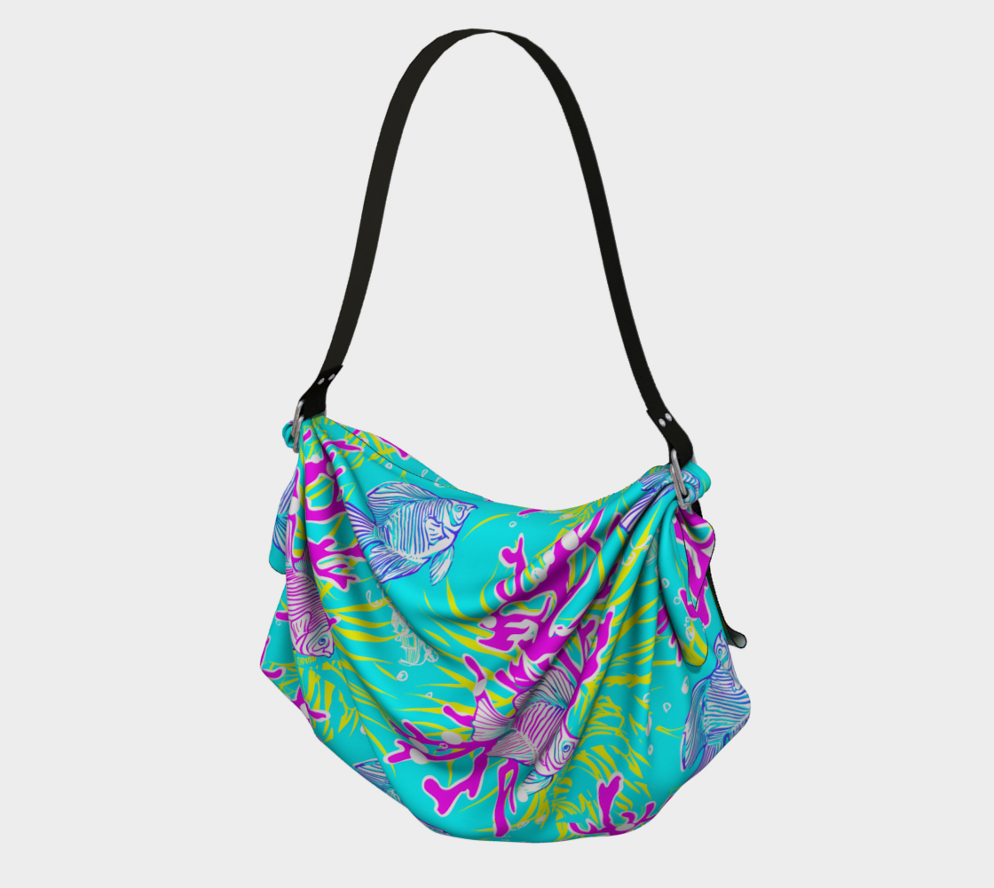 Fish and Coral Vegan Backpack