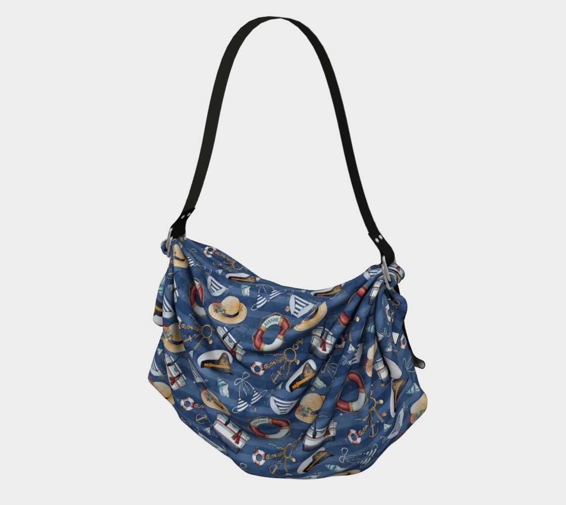 Nautical Items Origami Tote