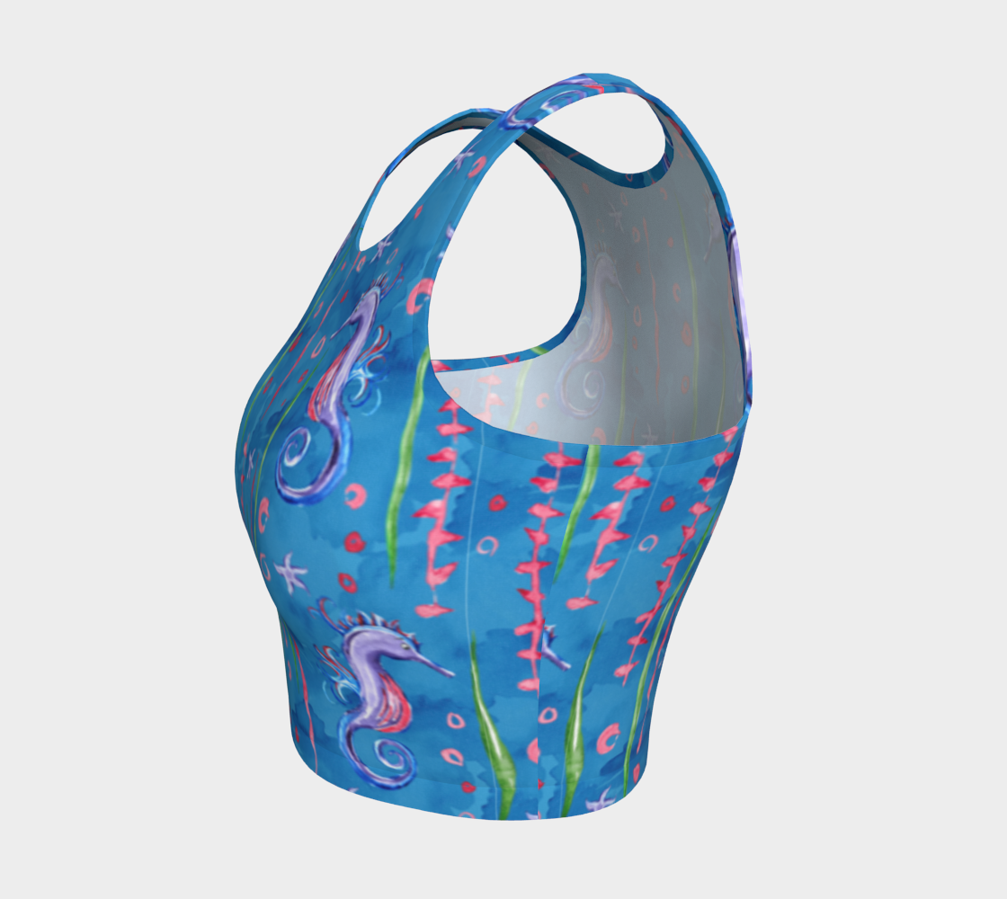 Seahorse Athletic Crop Top