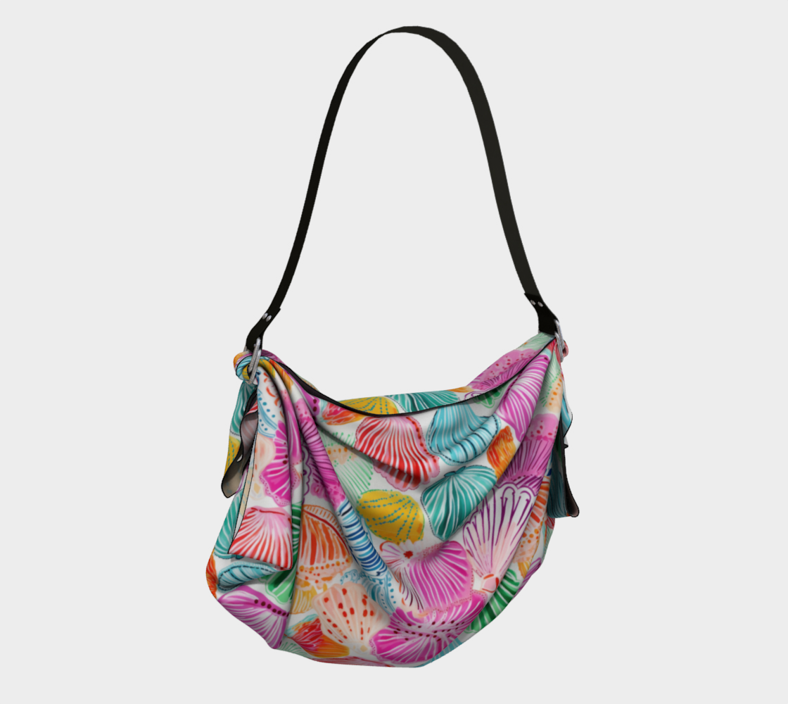 Colorful Shells Origami Tote