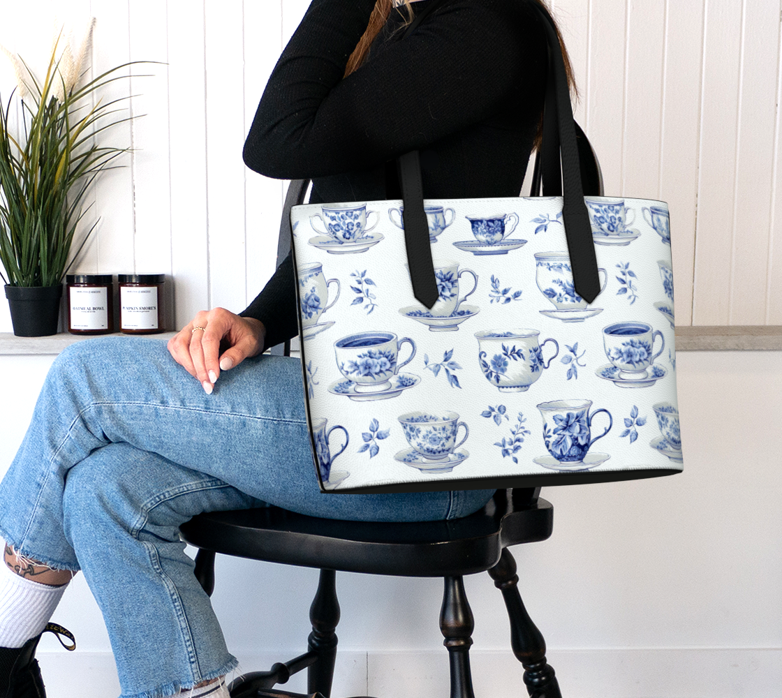 316 Vegan Leather Tote Bag