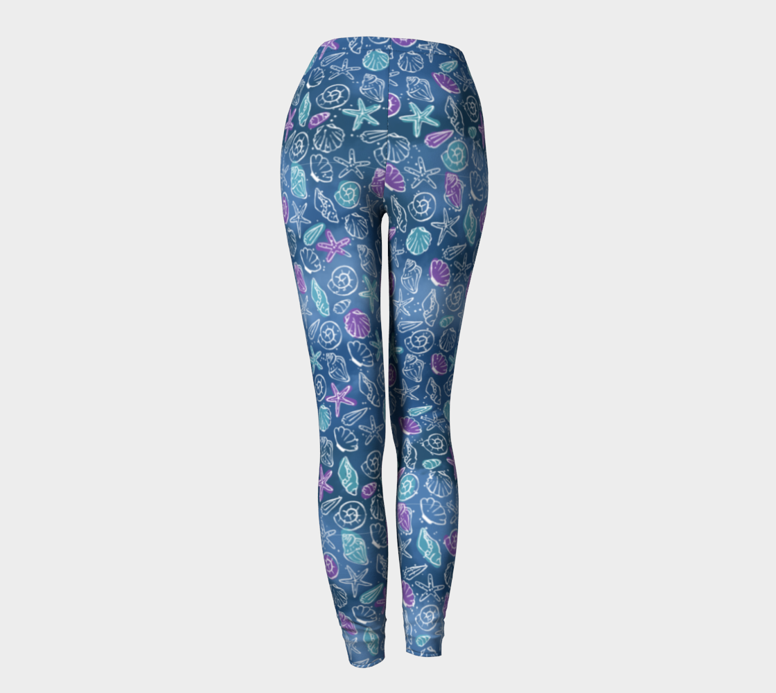 Blue Shells Leggings 167