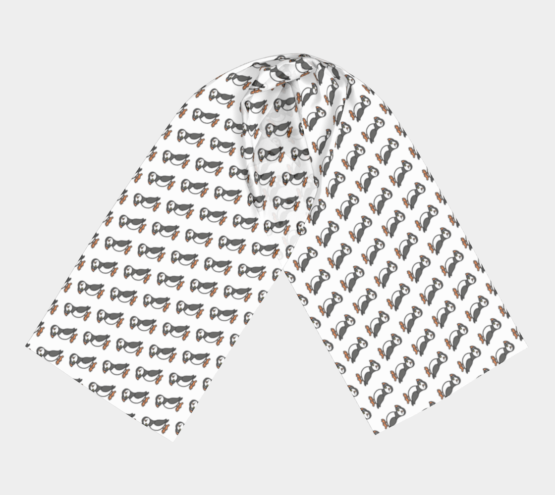 Puffin Square Scarf