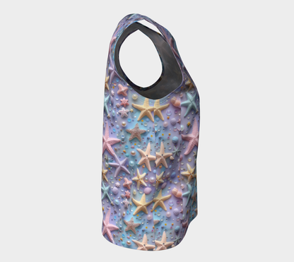 Lilac Starfish Loose Tank Top