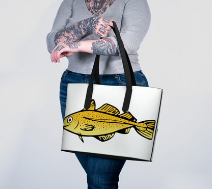 Single Cod Leather Tote 2