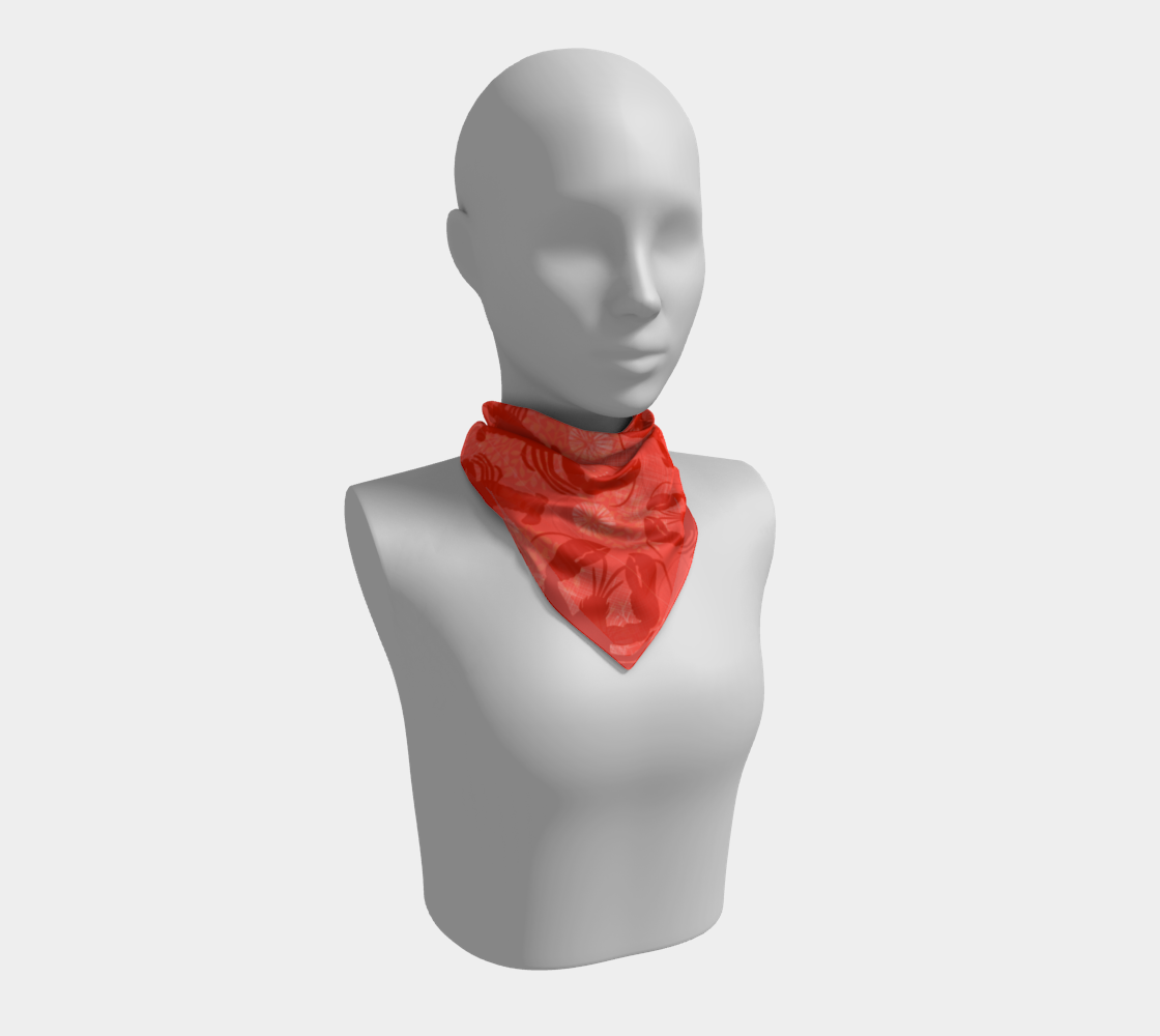 Red Lobster Scarf 132