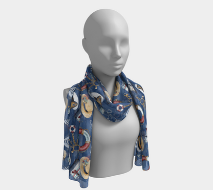 Nautical Items Long Scarf