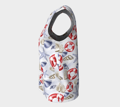 Nautical Watercolor Capris