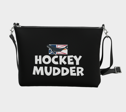 Hockey Mudder Vegan Leather Crossbody Purse