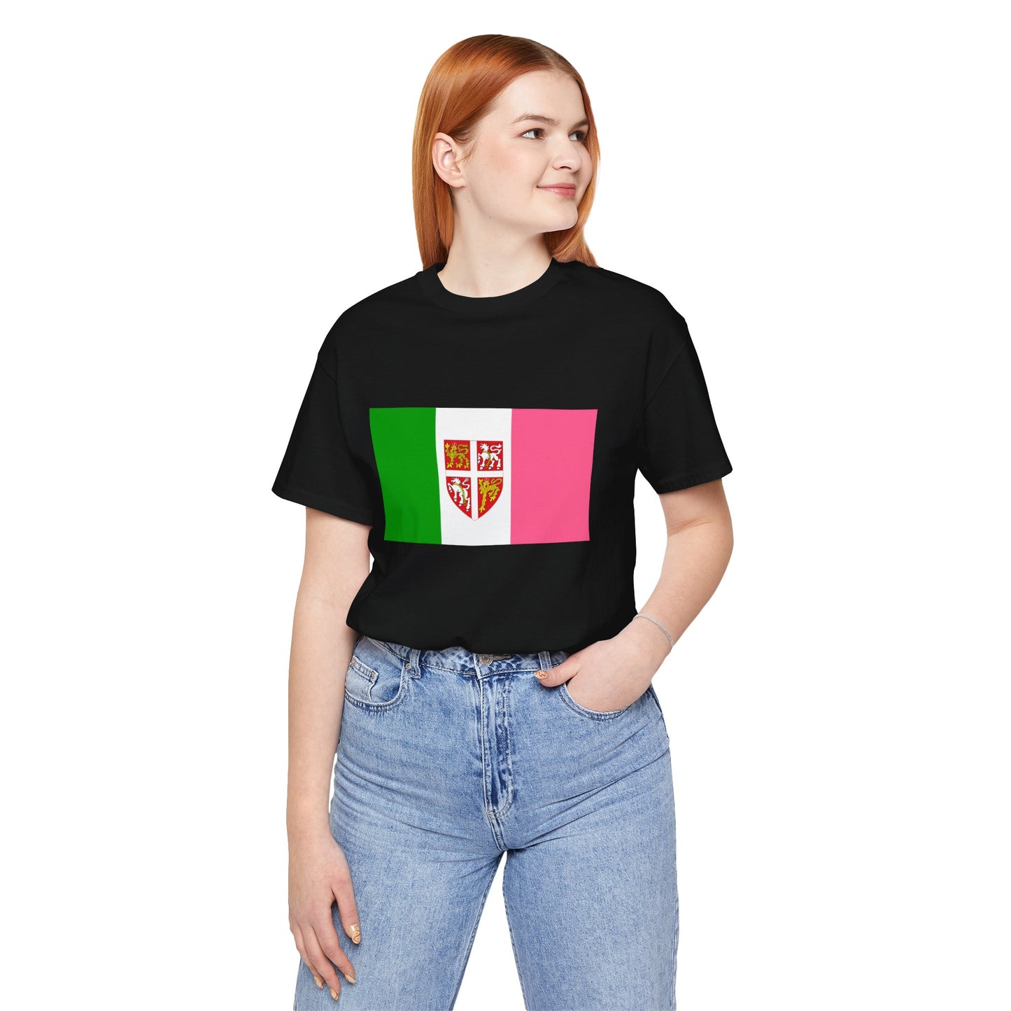 Newfoundland Flag with Coat of Arms T-Shirt
