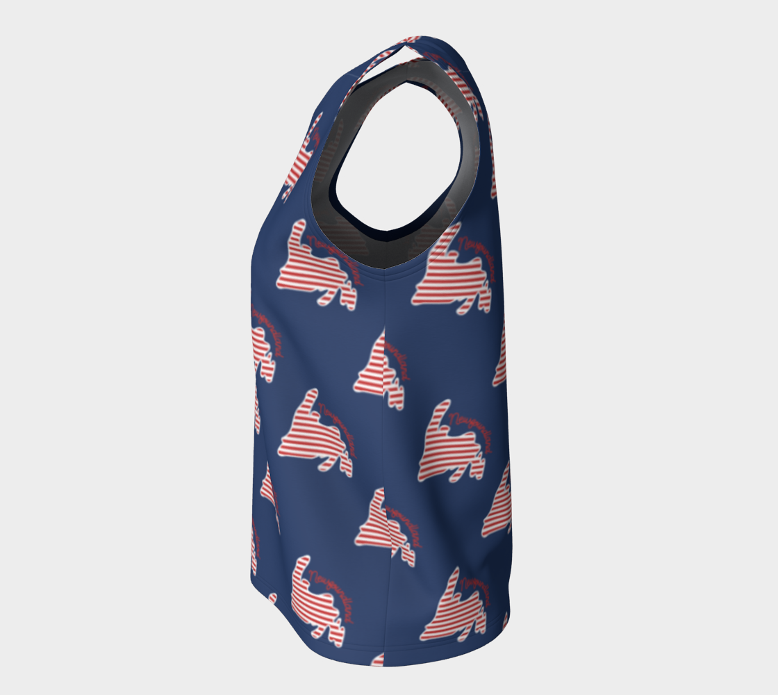 118 Navy NL Loose Tank Top