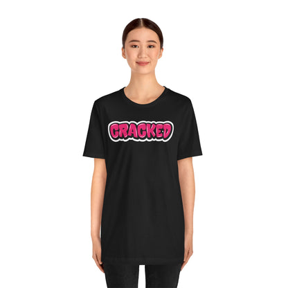 Graffiti Style Cracked T-Shirt