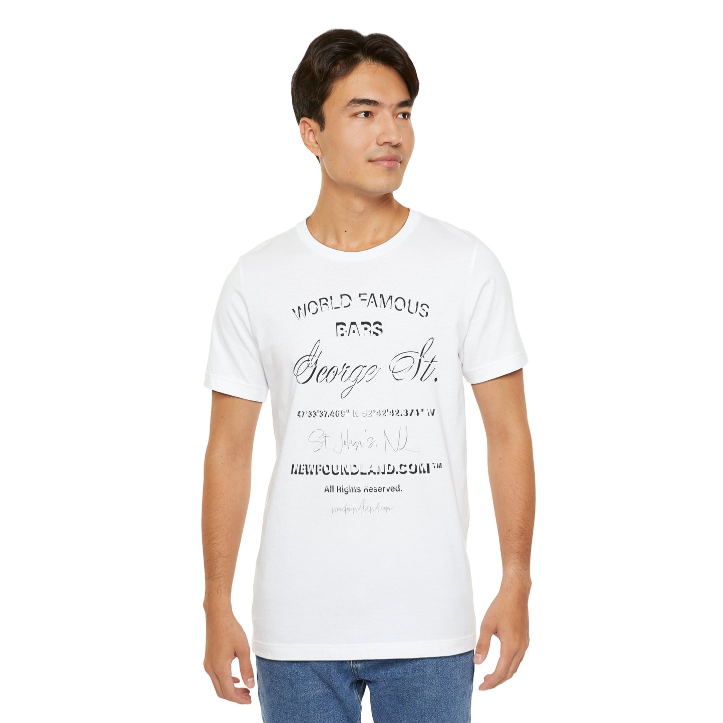 George St. Bar Tee | Unisex Jersey Short Sleeve T-Shirt | Casual & Stylish Wear