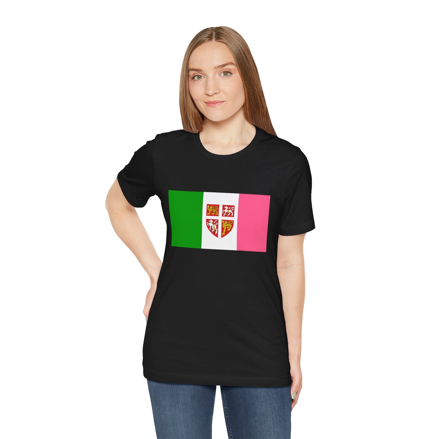 Newfoundland Flag with Coat of Arms T-Shirt