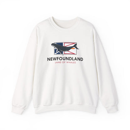 Newfoundland Whale Flag Sweatshirt