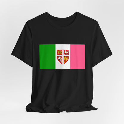 Newfoundland Flag with Coat of Arms T-Shirt