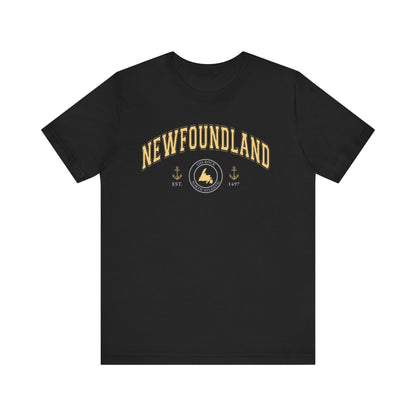 Newfoundland Unisex Short Sleeve Tee - Casual Anchored Apparel