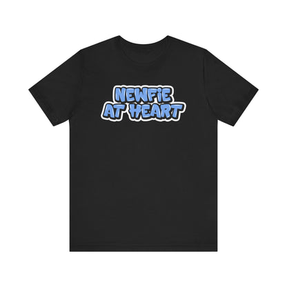 Graffiti "Newfie at Heart" T-Shirt
