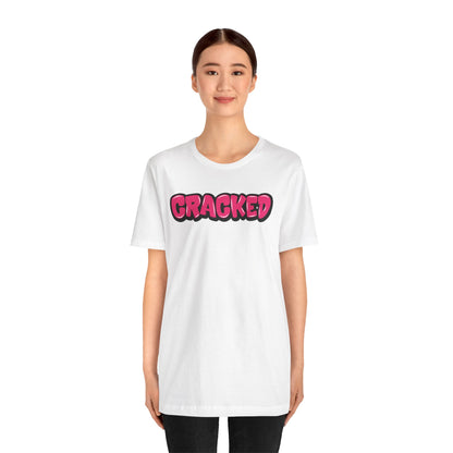 Graffiti Style Cracked T-Shirt