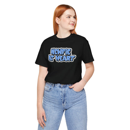 Graffiti "Newfie at Heart" T-Shirt