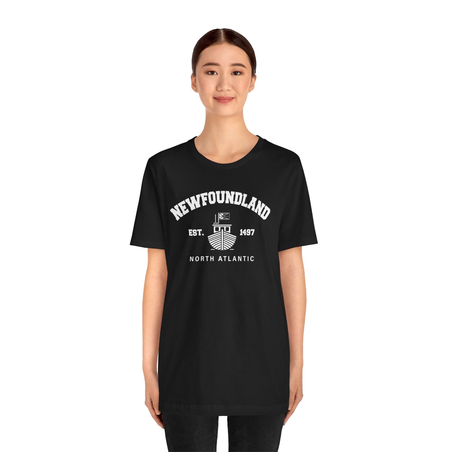Newfoundland Vintage Graphic Tee - Unisex Short Sleeve Shirt