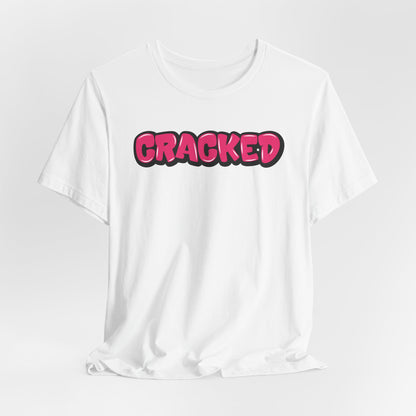 Graffiti Style Cracked T-Shirt