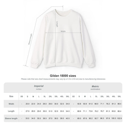 "Born Deadly" Blue Map Sweatshirt