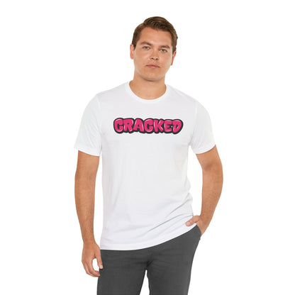 Graffiti Style Cracked T-Shirt