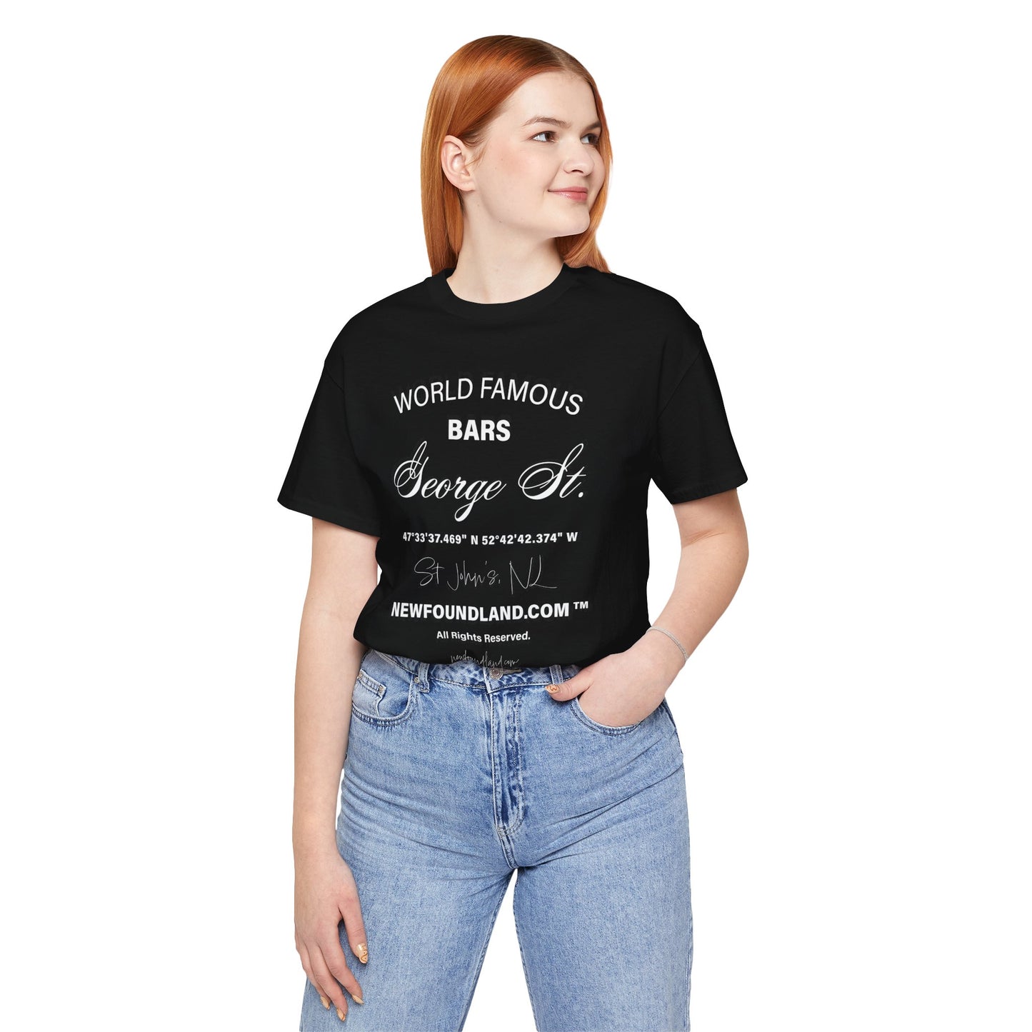 George St. Bar Tee | Unisex Jersey Short Sleeve T-Shirt | Casual & Stylish Wear
