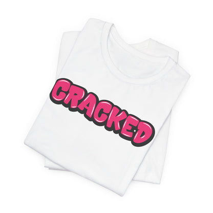 Graffiti Style Cracked T-Shirt