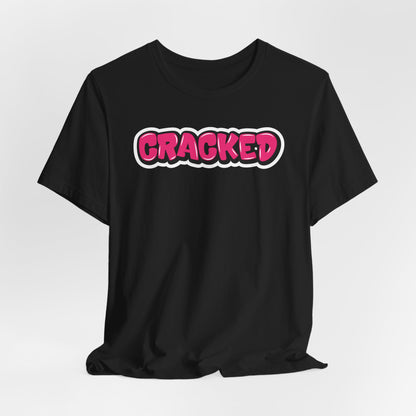 Graffiti Style Cracked T-Shirt
