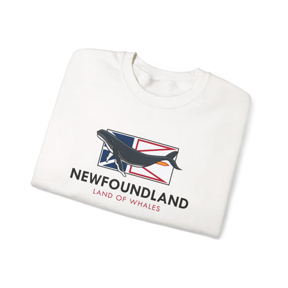 Newfoundland Whale Flag Sweatshirt