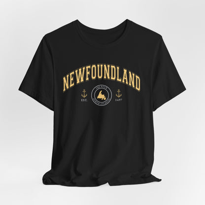 Newfoundland Unisex Short Sleeve Tee - Casual Anchored Apparel
