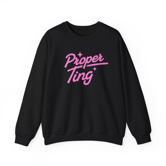"Proper Ting" Newfoundland Crewneck Sweatshirt