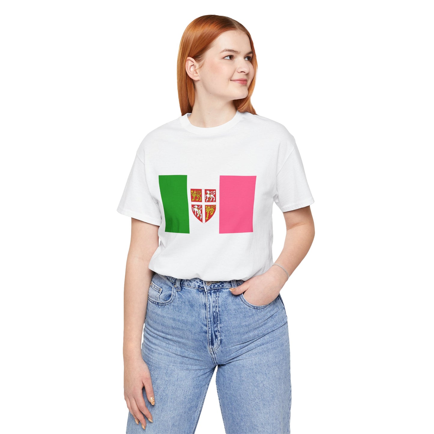 Newfoundland Flag with Coat of Arms T-Shirt