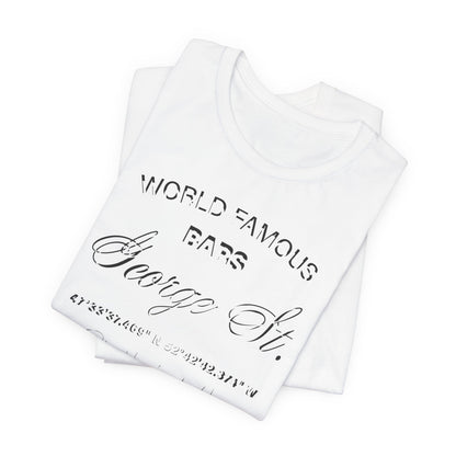 George St. Bar Tee | Unisex Jersey Short Sleeve T-Shirt | Casual & Stylish Wear
