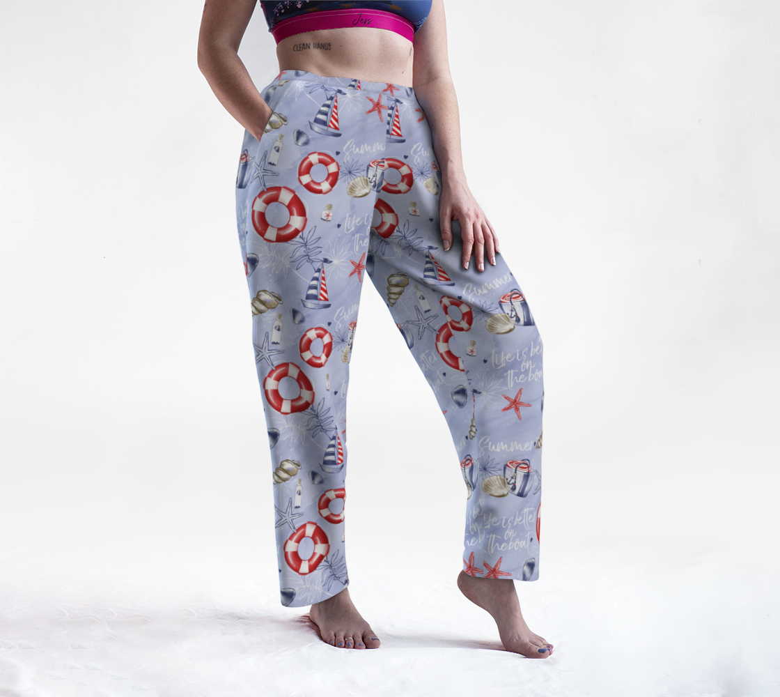 Life is better on the Boat Lounge Pants