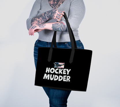 Hockey Mudder Vegan Leather Crossbody Purse