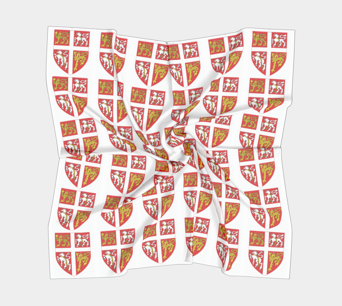 Artistic Coat of Arms Square Scarf straight better