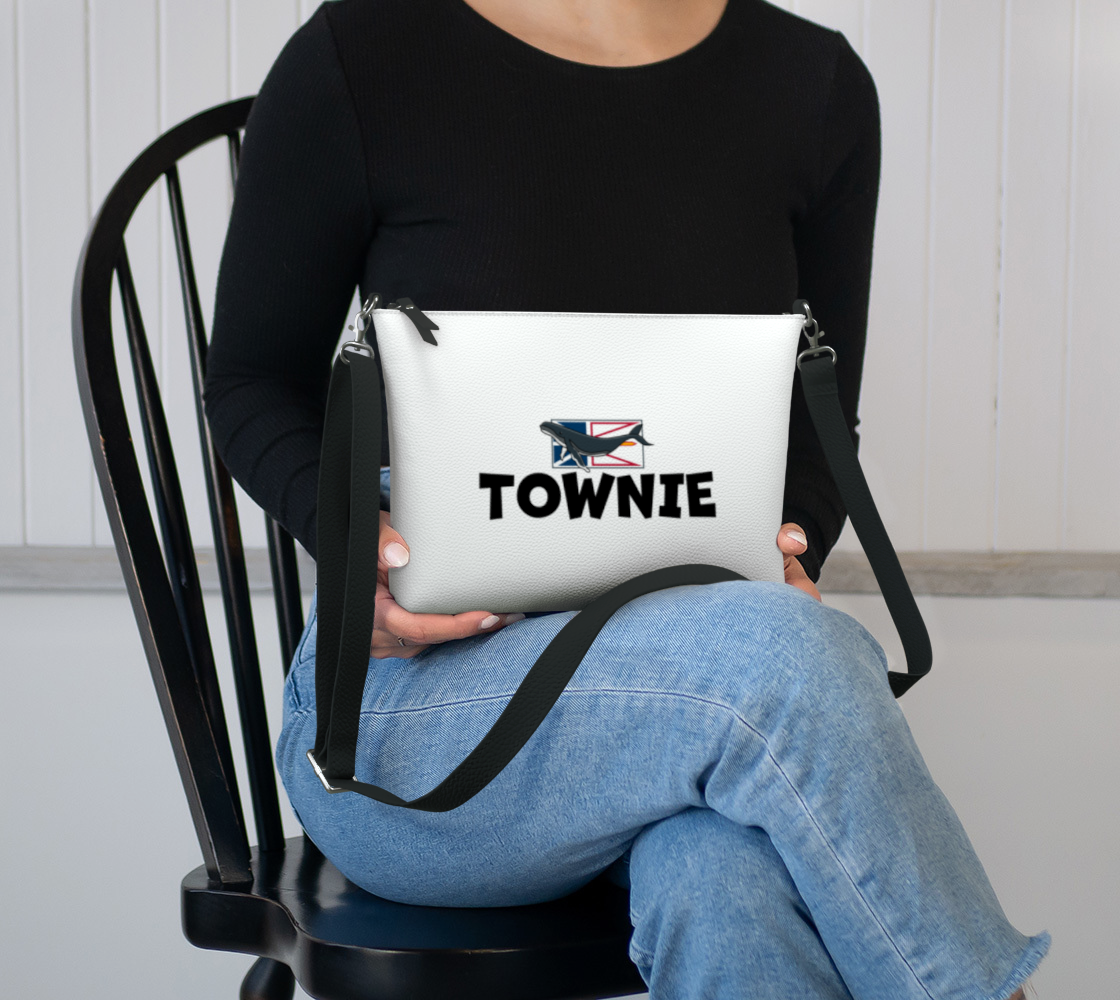 Townie Vegan Leather Crossbody Purse