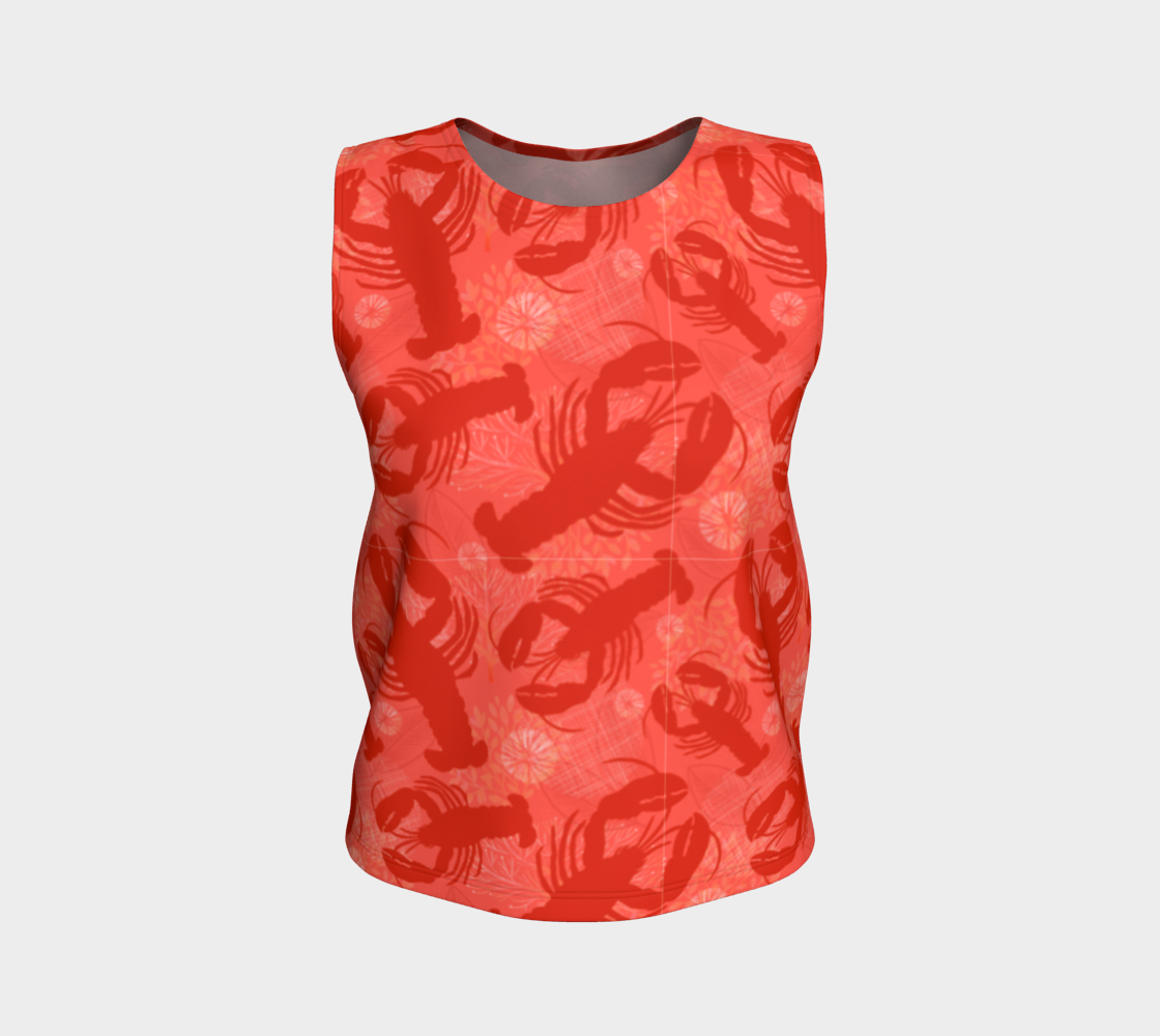 Red Lobster Loose Tank Top