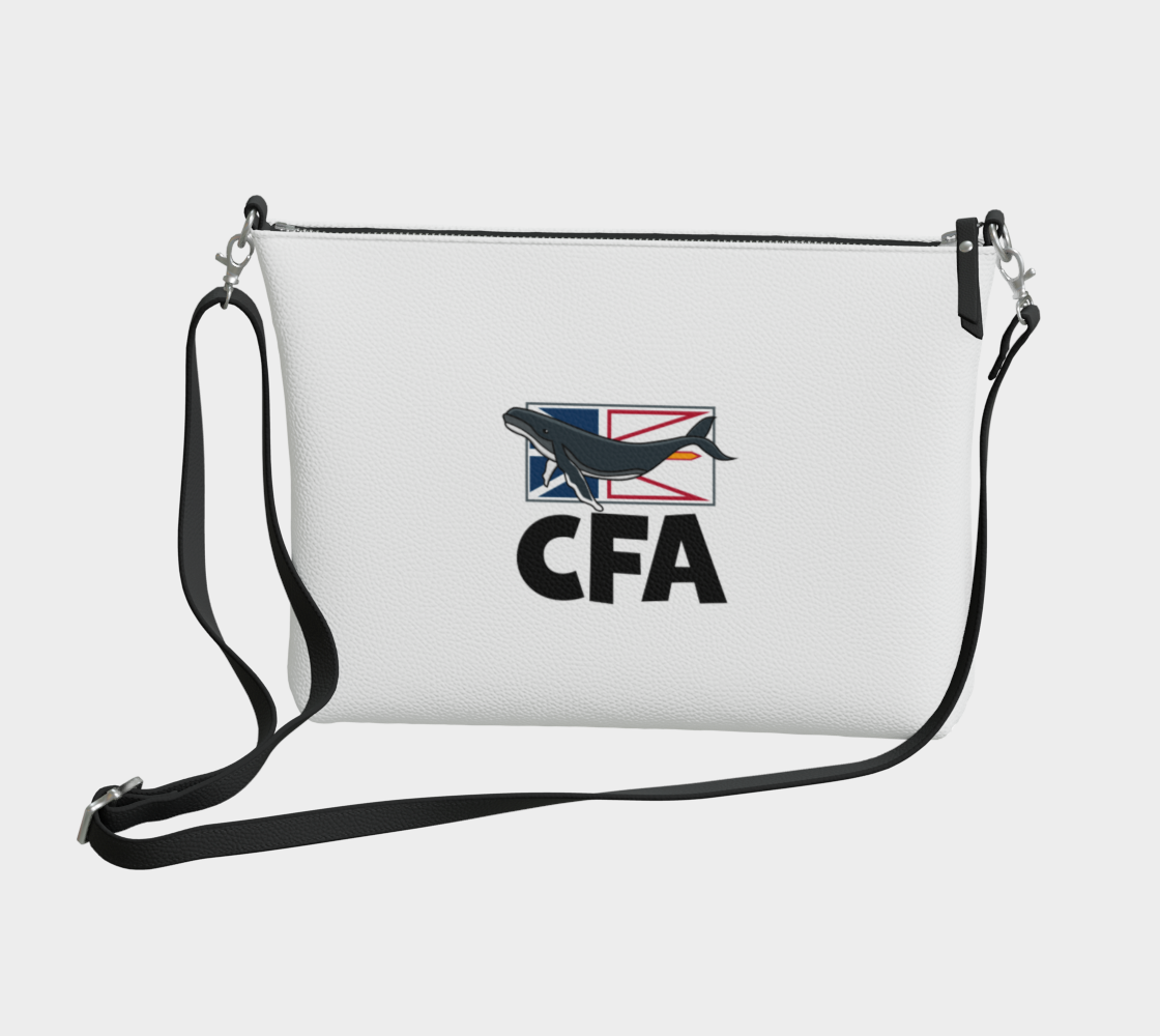 CFA Vegan Leather Crossbody Purse