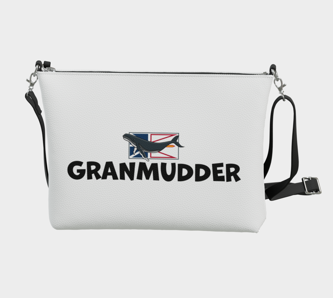 Granmudder Vegan Leather Crossbody Purse