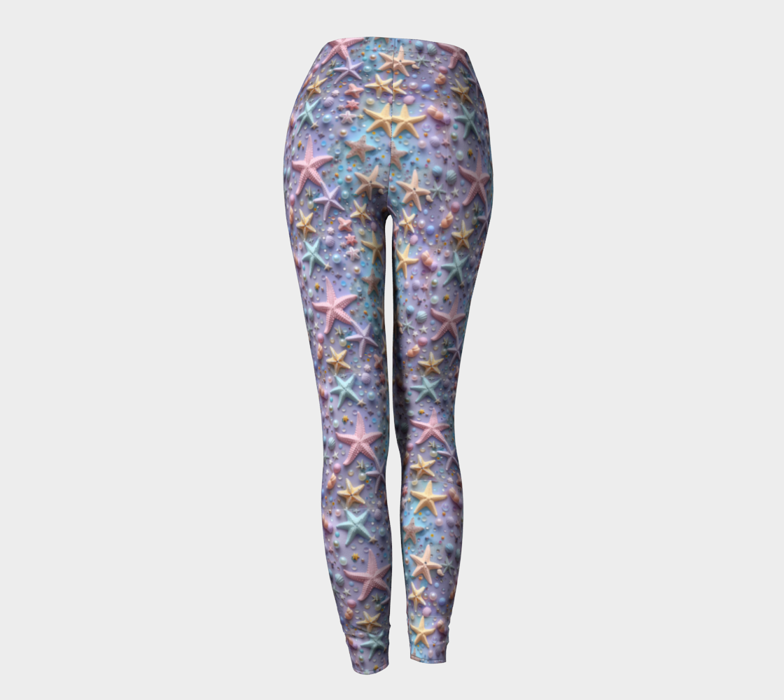 Lilac Starfish Leggings