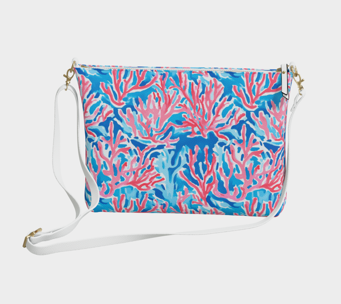 Sea Coral Crossbody Purse