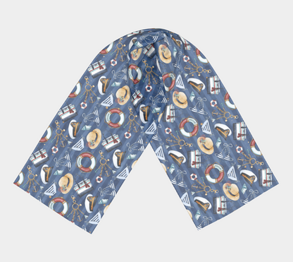 Nautical Items Long Scarf