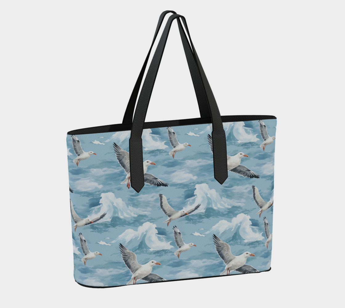 Seagull Vegan Leather Tote