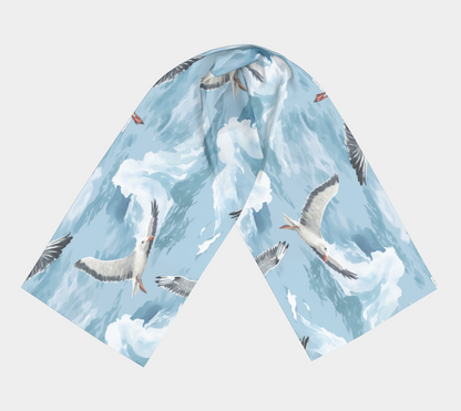 Seagull Long Scarf