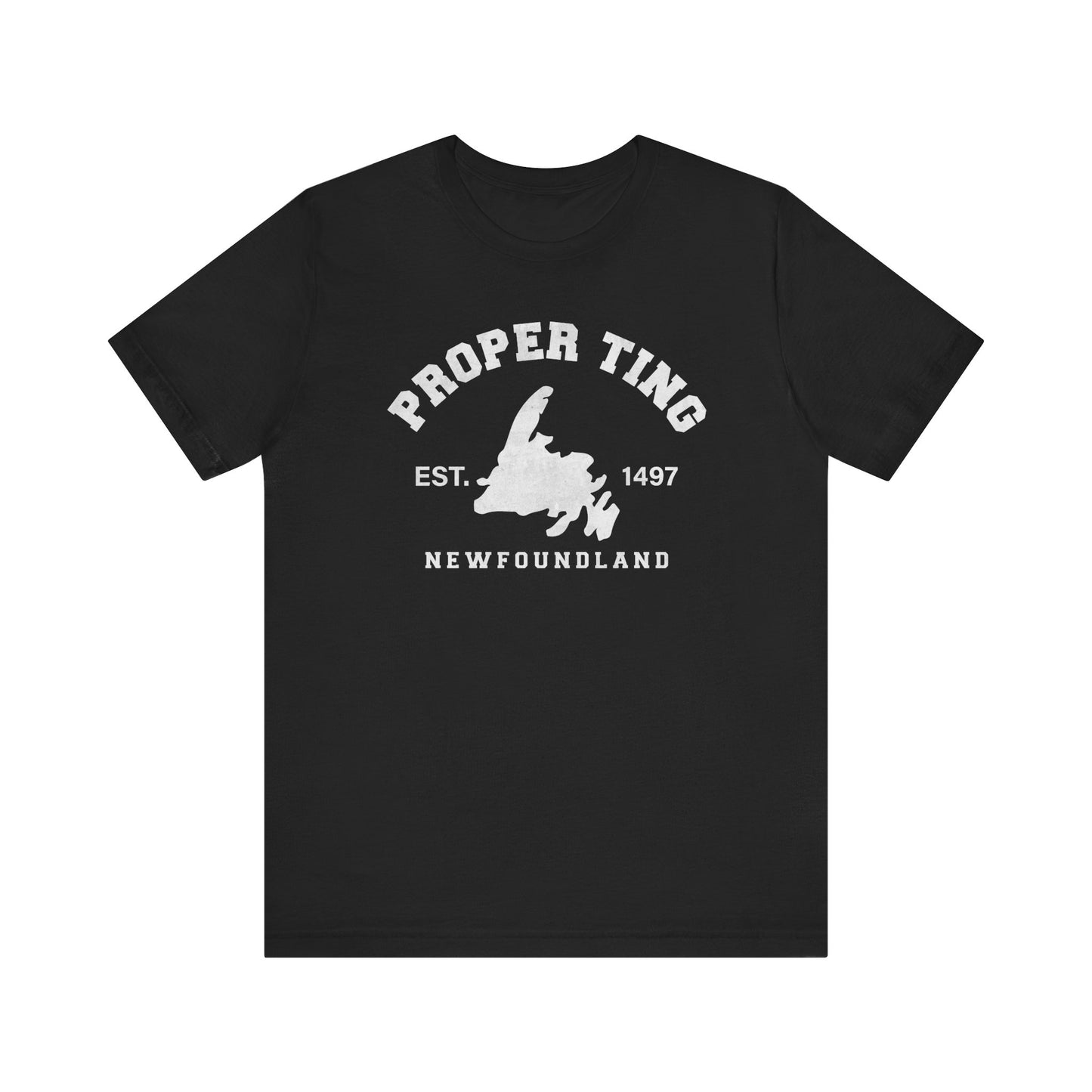 Proper Ting Newfoundland Est. 1497 T-Shirt