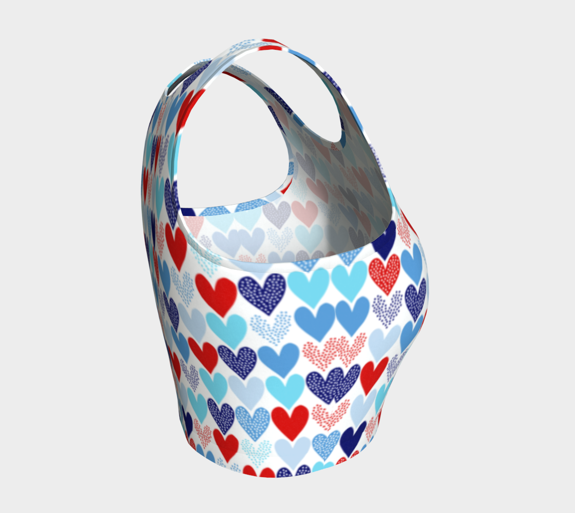 Nautical Hearts Blanket